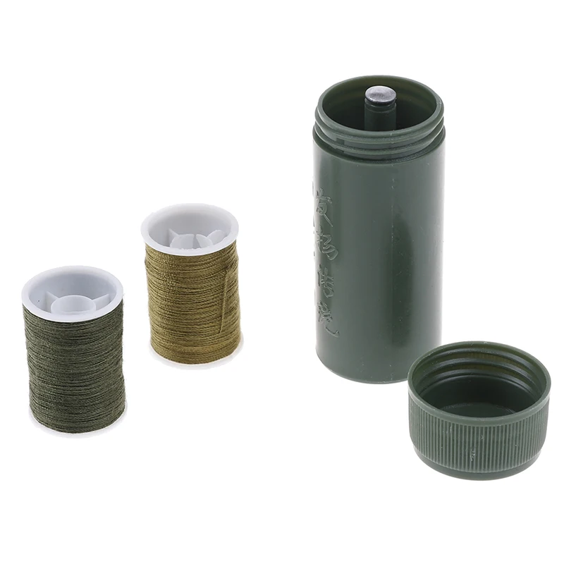 Mini Needles Craft Sewing Box Set Army Green Portable Sewing Kit Sewing Kit Cylinder Case Portable Travel With Threads 1Pc
Mini Needles Craft Sewing Box Set Army Green Portable Sewing Kit Sewing Kit Cylinder Case Portable Travel With Threads 1Pc