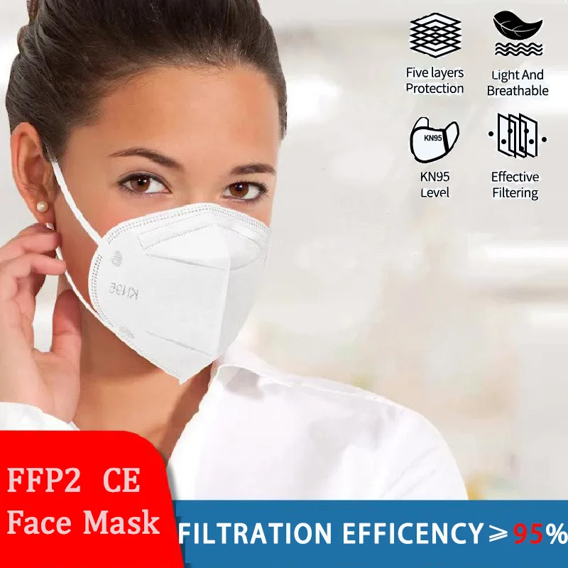 2-300PCS Adults KN95 Masks KN95 Mascarillas 5 Layers Filter Fabric Face Mask Protective Mouth Mask CE KN95MASK Respirator Masque
2-300PCS Adults KN95 Masks KN95 Mascarillas 5 Layers Filter Fabric Face Mask Protective Mouth Mask CE KN95MASK Respirator Masque