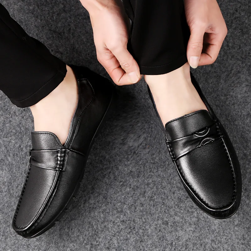 Mens Shoes Summer Men Loafers Genuine Leather Moccasins Comfy Driving Flats Breathable Slip On Boat Shoes
Mens Shoes Summer Men Loafers Genuine Leather Moccasins Comfy Driving Flats Breathable Slip On Boat Shoes