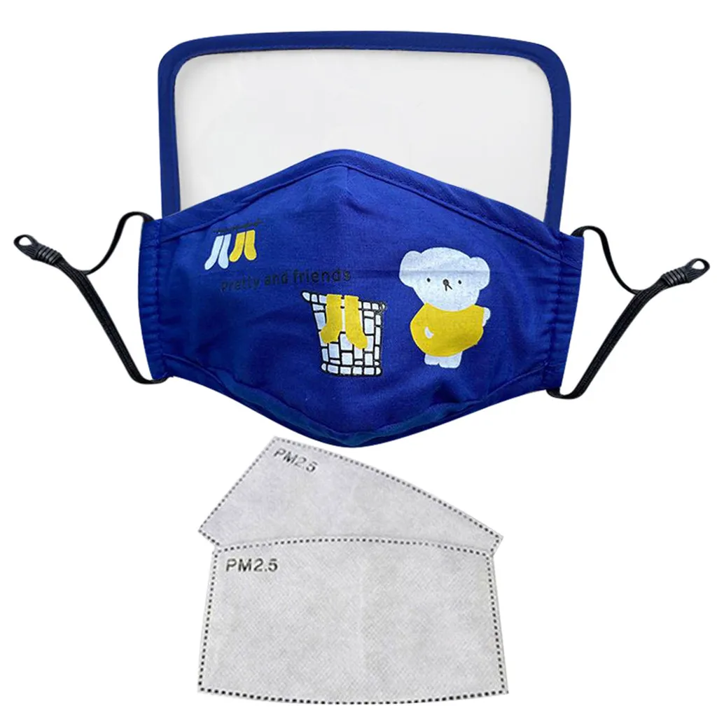6pc Kids Children Masks Outdoor Cotton Mouth Face Masks With Eyes Shield+12 Filters Reusable Cute Cartoon Mask For Kids Children
6pc Kids Children Masks Outdoor Cotton Mouth Face Masks With Eyes Shield+12 Filters Reusable Cute Cartoon Mask For Kids Children