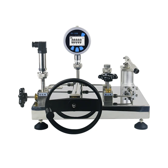 New Model Luxury Desk-top Hydraulic Piston Pressure Calibrator Dead Weight Tester, Pressure Gauge
New Model Luxury Desk-top Hydraulic Piston Pressure Calibrator Dead Weight Tester, Pressure Gauge