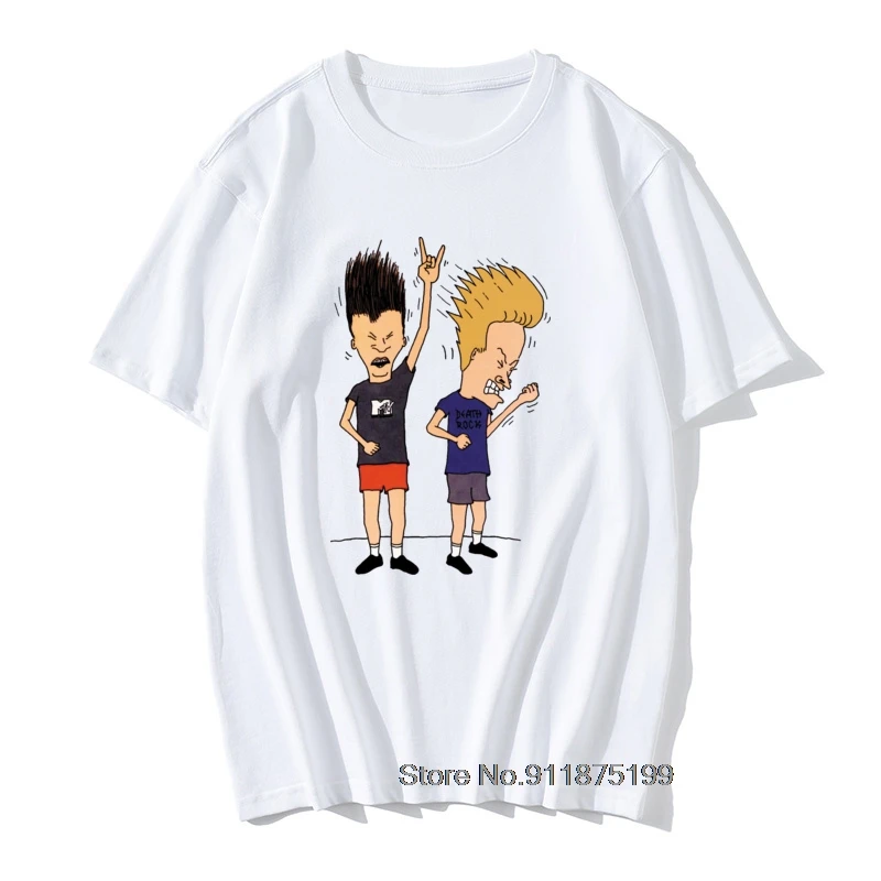 Men's Beavis Butthead Rock Tshirts Mens Extended Tshirt Comic Punk Camisas Hombre Hip Hop Hipster Christmas Tee Shirt
Men's Beavis Butthead Rock Tshirts Mens Extended Tshirt Comic Punk Camisas Hombre Hip Hop Hipster Christmas Tee Shirt