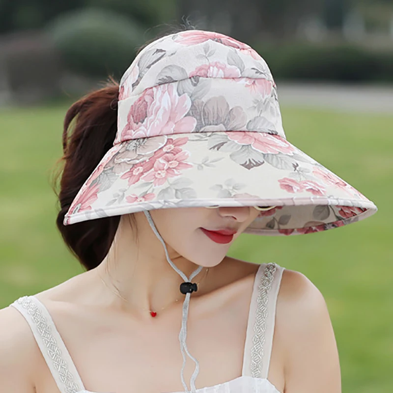 Foldable Summer Visors Cap Wide Large Brim UV Protection Beach Hats for Women Straw Cap Colorful Travel SunHats
Foldable Summer Visors Cap Wide Large Brim UV Protection Beach Hats for Women Straw Cap Colorful Travel SunHats