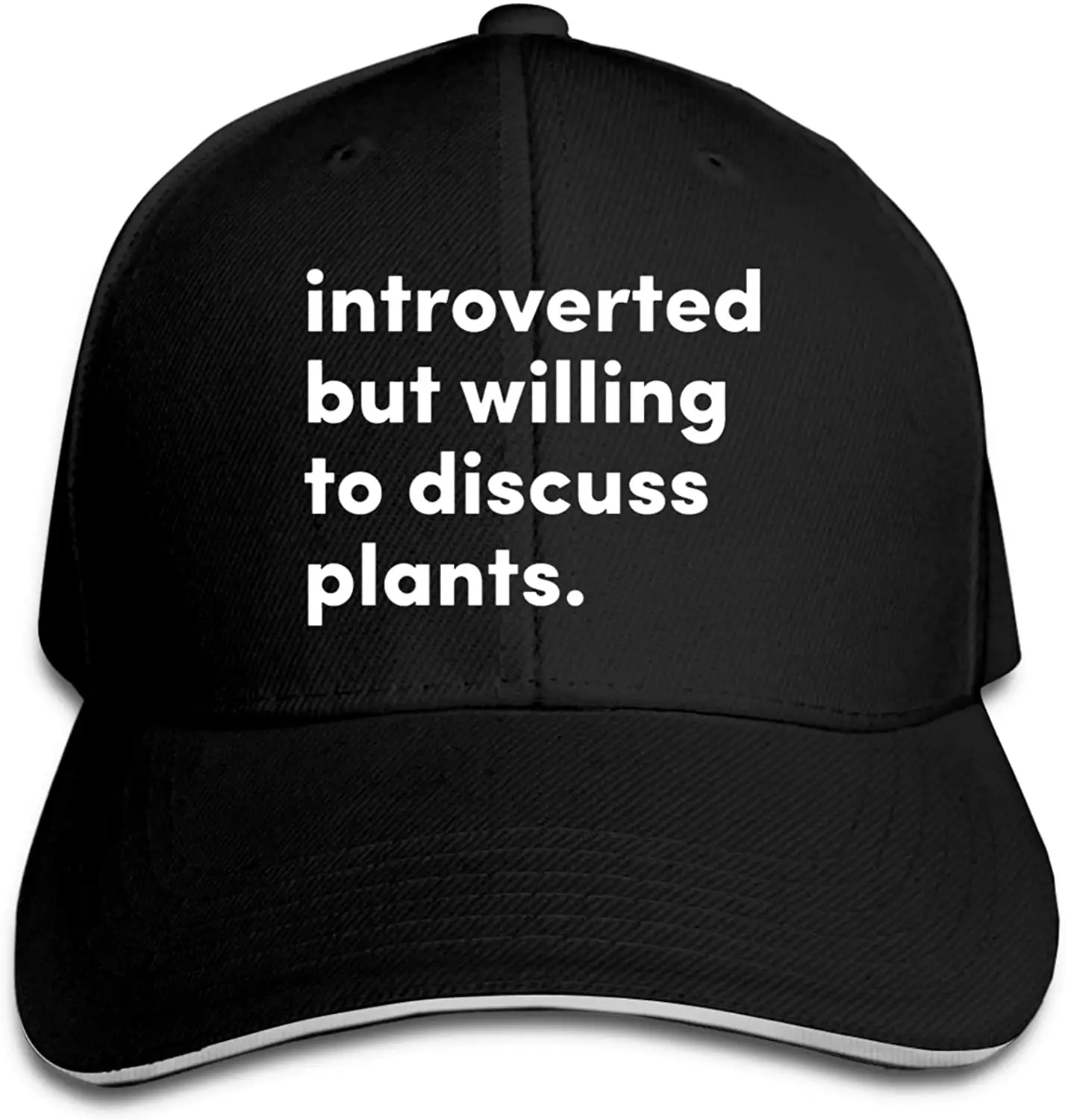 Встраиваемые, но готовы обсуждать бейсболки с растениями, сэндвич-кепки 
Встраиваемые, но готовы обсуждать бейсболки с растениями, сэндвич-кепки