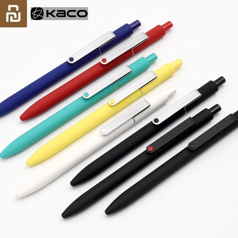 Youpin KACOGREEN MIDOT Gel Ink Pen 0.5MM Black Ink Press Ballpoint Pen Business Office Test Writing Gel Pen For School
Youpin KACOGREEN MIDOT Gel Ink Pen 0.5MM Black Ink Press Ballpoint Pen Business Office Test Writing Gel Pen For School