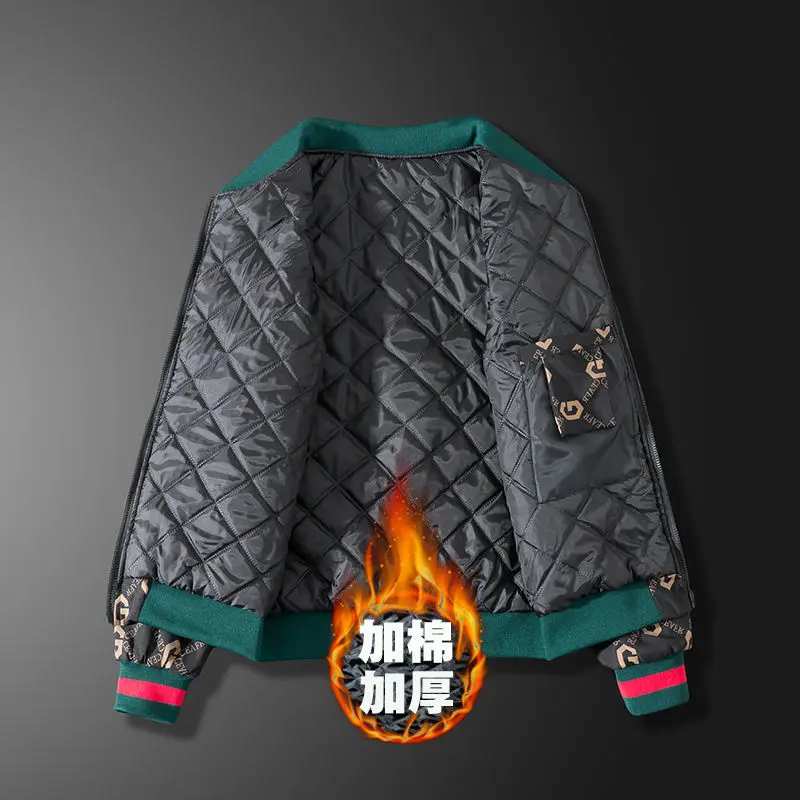 Winter jacket men's Korean version of the trend of cotton-padded jacket warmth men's jacket autumn and winter wear baseball unif
Winter jacket men's Korean version of the trend of cotton-padded jacket warmth men's jacket autumn and winter wear baseball unif