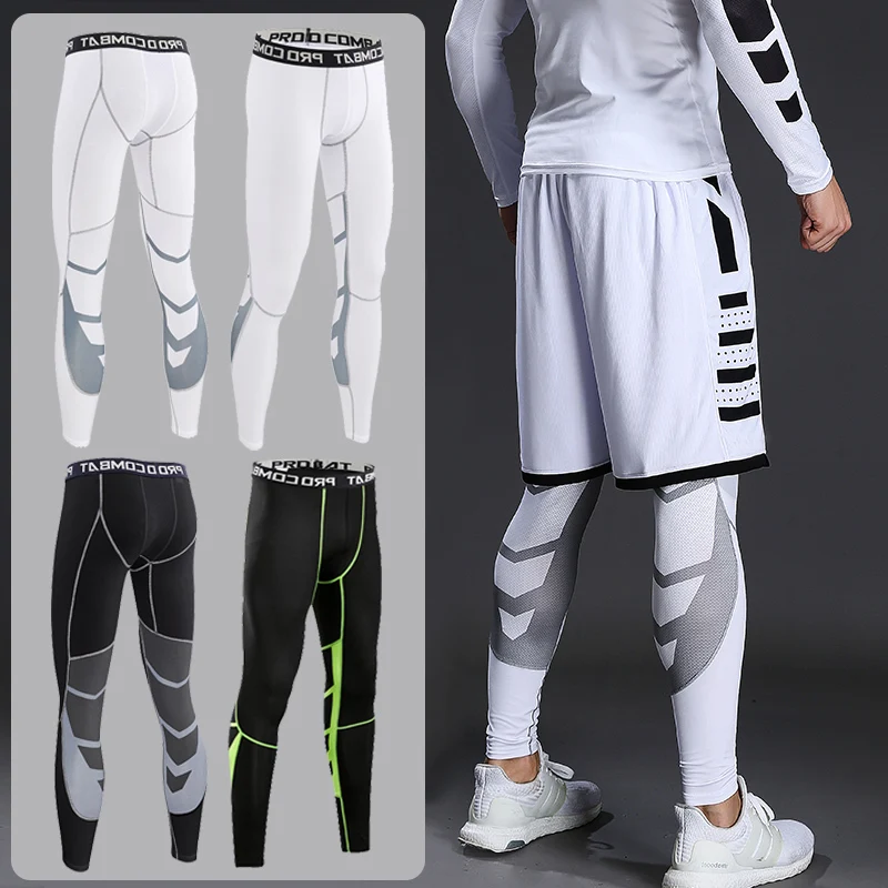 Men's Lycra Compression Pants Cycling Running Basketball Soccer Elasticity Sweatpants Fitness Tights Legging Trousers Rash Guard
Men's Lycra Compression Pants Cycling Running Basketball Soccer Elasticity Sweatpants Fitness Tights Legging Trousers Rash Guard