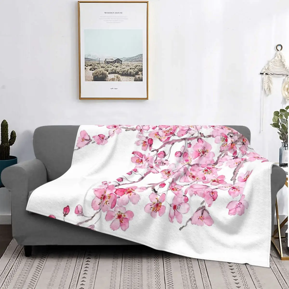 Pink Cherry Blossom Watercolor 2020 Throw Blanket Single Bedspreads Bedding Bed Plaid Quilts Tablecloths
Pink Cherry Blossom Watercolor 2020 Throw Blanket Single Bedspreads Bedding Bed Plaid Quilts Tablecloths
