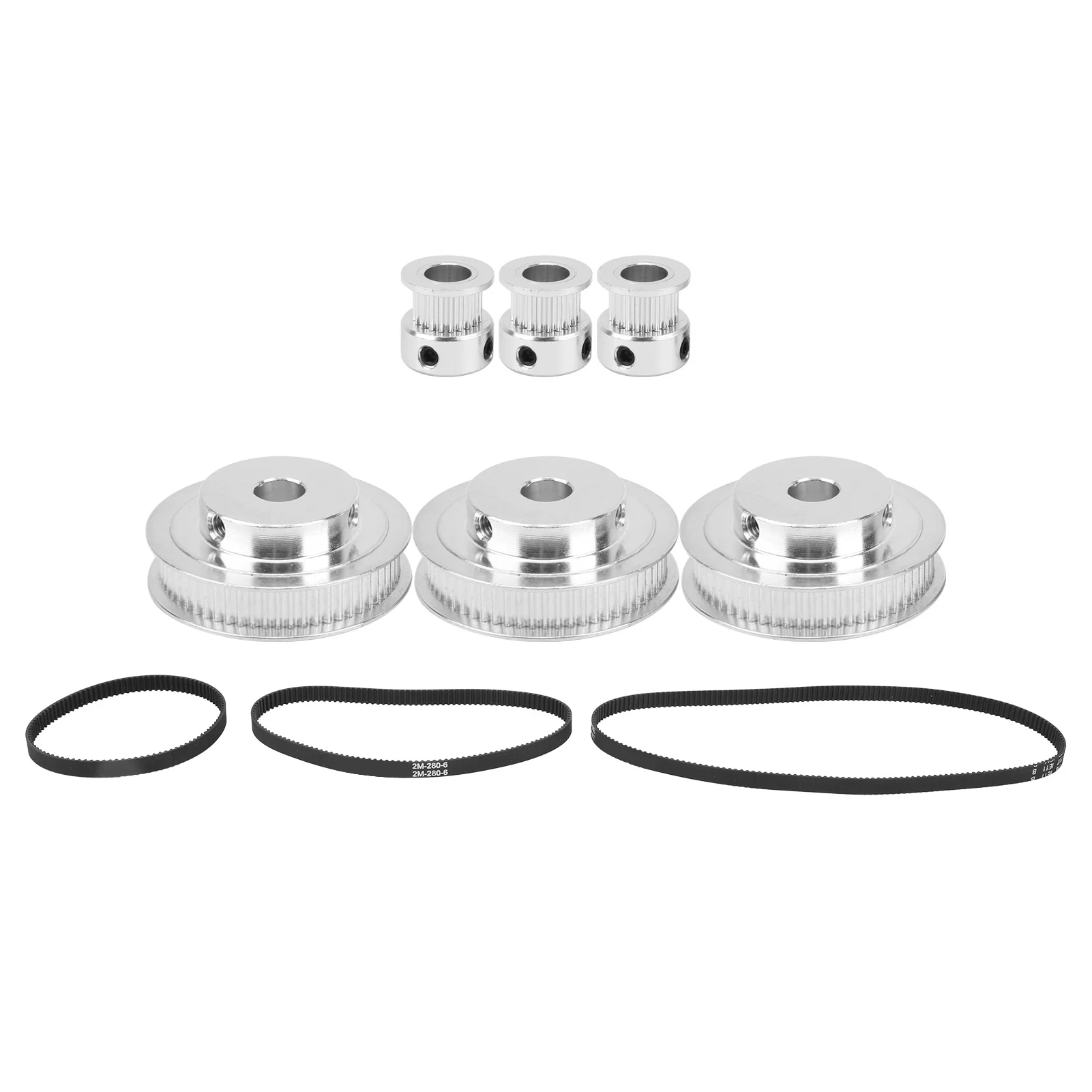 20 Teeth / 60 Teeth Synchronous Wheel 8mm Bore + 2GT‑200/280/400/mm Timing Belt
20 Teeth / 60 Teeth Synchronous Wheel 8mm Bore + 2GT‑200/280/400/mm Timing Belt