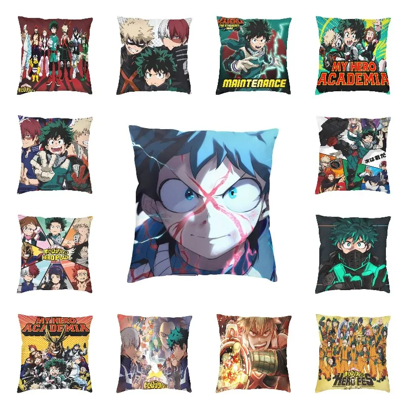 Manga Izuku Midoriya Art Fire Cushion Covers 40x40 Velvet My Hero Academia Pillow Case for Sofa Car Square Pillowcase Home Decor
Manga Izuku Midoriya Art Fire Cushion Covers 40x40 Velvet My Hero Academia Pillow Case for Sofa Car Square Pillowcase Home Decor