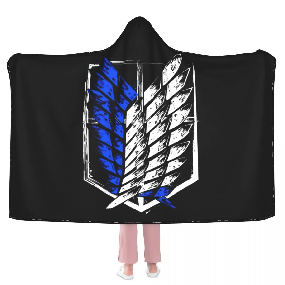 Survey Corps Scouts Logo Attack On Titan Blanket Japanese Anime Fleece Sleep With Hood Blanket Soft Cheap Funny Bedspread
Survey Corps Scouts Logo Attack On Titan Blanket Japanese Anime Fleece Sleep With Hood Blanket Soft Cheap Funny Bedspread
