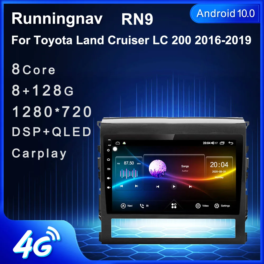 4G LTE Android 10,1/9/8.1 подходит для TOYOTA Land Cruiser 2016 2017 2018 2019-мультимедийный стерео автомобильный DVD-плеер навигация GPS радио
4G LTE Android 10,1/9/8.1 подходит для TOYOTA Land Cruiser 2016 2017 2018 2019-мультимедийный стерео автомобильный DVD-плеер навигация GPS радио