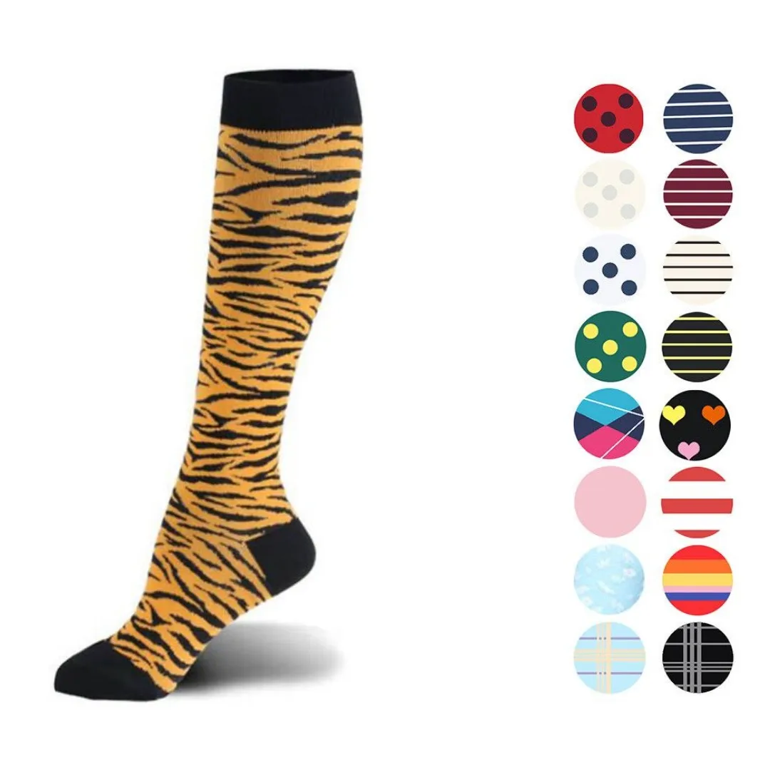 Compression Socks Fit For Sport Golf Hiking Running Seating Standing Long Time and Good For Pregnancy Swollen Gym Worker Pain
Compression Socks Fit For Sport Golf Hiking Running Seating Standing Long Time and Good For Pregnancy Swollen Gym Worker Pain