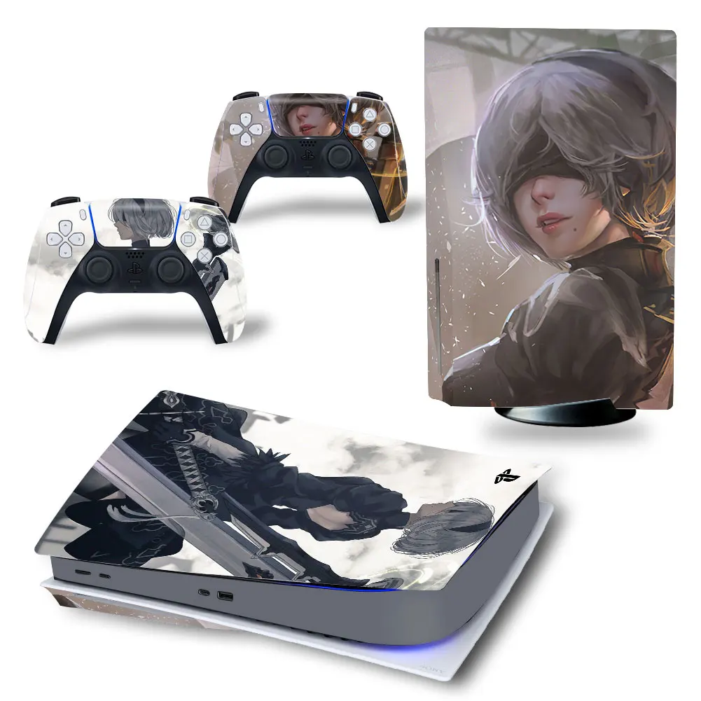 Стильная наклейка Nire PS5 Disc Edition для консоли Playstation 5 и 2 контроллера, стильная наклейка на кожу 1
Стильная наклейка Nire PS5 Disc Edition для консоли Playstation 5 и 2 контроллера, стильная наклейка на кожу 1