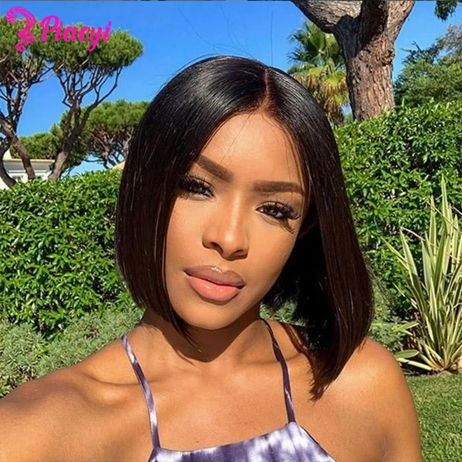 Piaoyi Bob Lace Wigs 10-12Inch T Part Straight Lace Front Wig Brazilian Straight Human Hair Wig 150% Remy Wigs bob wig
Piaoyi Bob Lace Wigs 10-12Inch T Part Straight Lace Front Wig Brazilian Straight Human Hair Wig 150% Remy Wigs bob wig
