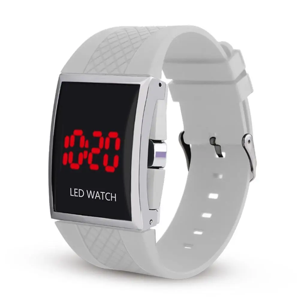 Women Men Watches Rectangle Dial Date Display Adjustable LED Digital Sports Wrist Watch Clock Couple Wristwatch Multifunctional
Women Men Watches Rectangle Dial Date Display Adjustable LED Digital Sports Wrist Watch Clock Couple Wristwatch Multifunctional