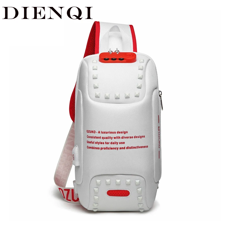 Men's Waterproof USB Oxford Crossbody Bag Anti-theft Shoulder Sling Bag Multifunction Short Travel Messenger Chest Pack For Male
Men's Waterproof USB Oxford Crossbody Bag Anti-theft Shoulder Sling Bag Multifunction Short Travel Messenger Chest Pack For Male