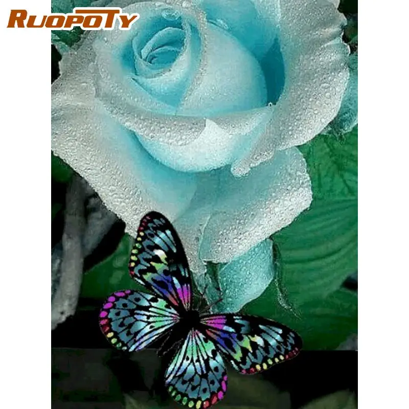 RUOPOTY DIY Diamond Embroidery Cross Stitch Flowers 5D Diamond Painting Set Home Rose Home Pictures Of Rhinestones Handicraft
RUOPOTY DIY Diamond Embroidery Cross Stitch Flowers 5D Diamond Painting Set Home Rose Home Pictures Of Rhinestones Handicraft