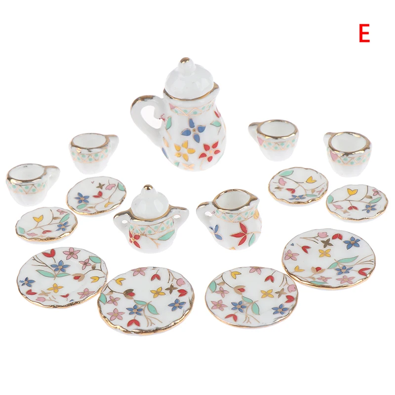 1Set Ceramic Scale 1:12 Doll House Miniature Porcelain Tea Cup Set Tableware Kitchen Dollhouse Teapot DIY Toys kid gift
1Set Ceramic Scale 1:12 Doll House Miniature Porcelain Tea Cup Set Tableware Kitchen Dollhouse Teapot DIY Toys kid gift