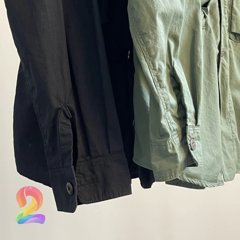 Oversize KAPITAL Jacket Men's Women's Large Pocket Pleated Shirts Jacket KAPITAL Fashion Casual Solid Color Lapel Coat
Oversize KAPITAL Jacket Men's Women's Large Pocket Pleated Shirts Jacket KAPITAL Fashion Casual Solid Color Lapel Coat