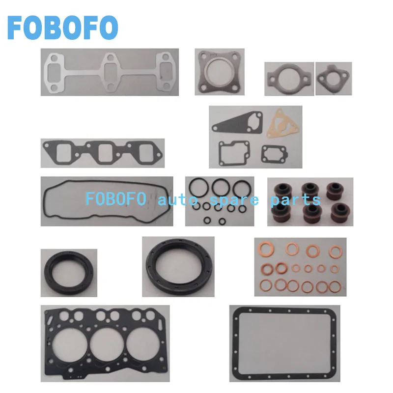 

Engine Full gasket overhaul set kit for Yanmar engine 3TNE68 3D68 3TNV68 3D68E