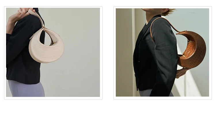 Retro Ladies Small Round Bag 2021 Trendy Crocodile Pattern Ladies Underarm Bag Niche Design Women Handbag Ladies Shoulder Bag
Retro Ladies Small Round Bag 2021 Trendy Crocodile Pattern Ladies Underarm Bag Niche Design Women Handbag Ladies Shoulder Bag