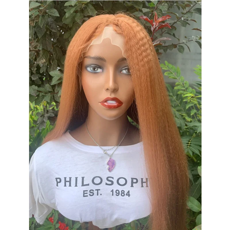 180% Density 26Inch Ginger Orange Long Silky Straight Synthetic Lace Front Wig For Black Women Preplucked Baby hair Glueless
180% Density 26Inch Ginger Orange Long Silky Straight Synthetic Lace Front Wig For Black Women Preplucked Baby hair Glueless