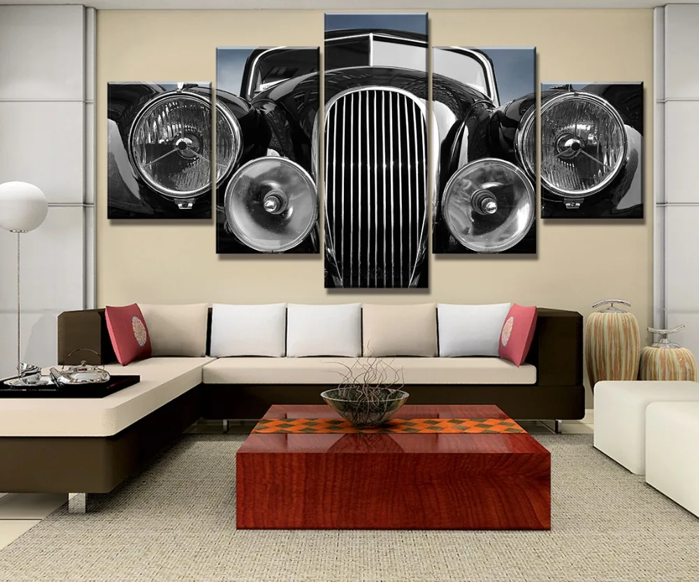 5 Piece HD Print Large Vintage Classic Car Paintings on Canvas Wall Art for Home Decorations Wall Decor Unique Gift Wall Picture
5 Piece HD Print Large Vintage Classic Car Paintings on Canvas Wall Art for Home Decorations Wall Decor Unique Gift Wall Picture