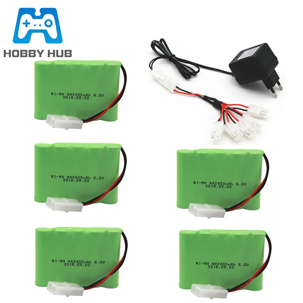6v 2400mAh NI-MH Battery+charger For RC Car boat truck train gun Robot parts 6v NI-MH Battery For RC Toys Model
6v 2400mAh NI-MH Battery+charger For RC Car boat truck train gun Robot parts 6v NI-MH Battery For RC Toys Model