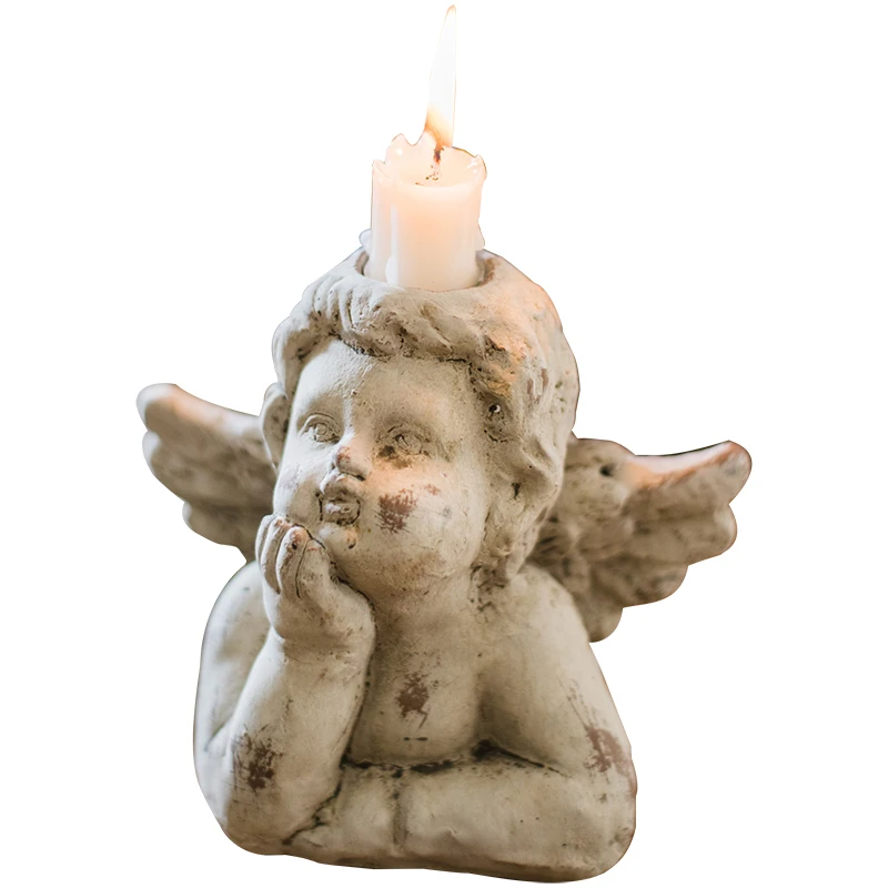 Girl Figurines Home Decor Angel Candle Mold Desktop Ornaments Cute Creative Retro Garden Accessories Outdoor Decoration Gift B
Girl Figurines Home Decor Angel Candle Mold Desktop Ornaments Cute Creative Retro Garden Accessories Outdoor Decoration Gift B