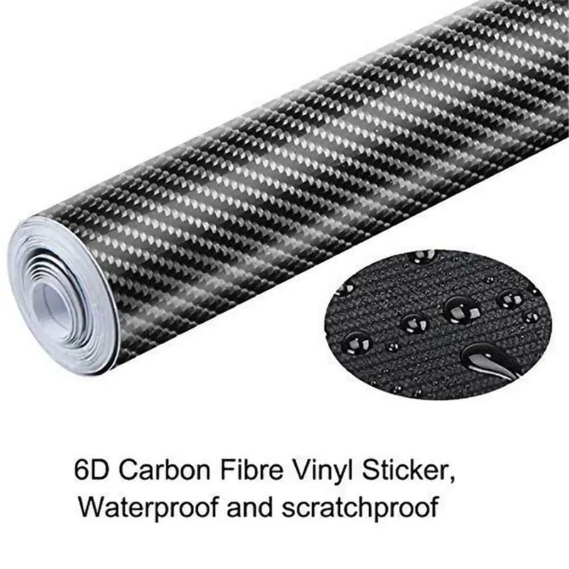 Auto Film Car Styling DIY High Glossy 6D Carbon Fiber Vinyl Wrap Film Motorcyle Automobiles Car Sticker and Decals Accessorise 
Auto Film Car Styling DIY High Glossy 6D Carbon Fiber Vinyl Wrap Film Motorcyle Automobiles Car Sticker and Decals Accessorise