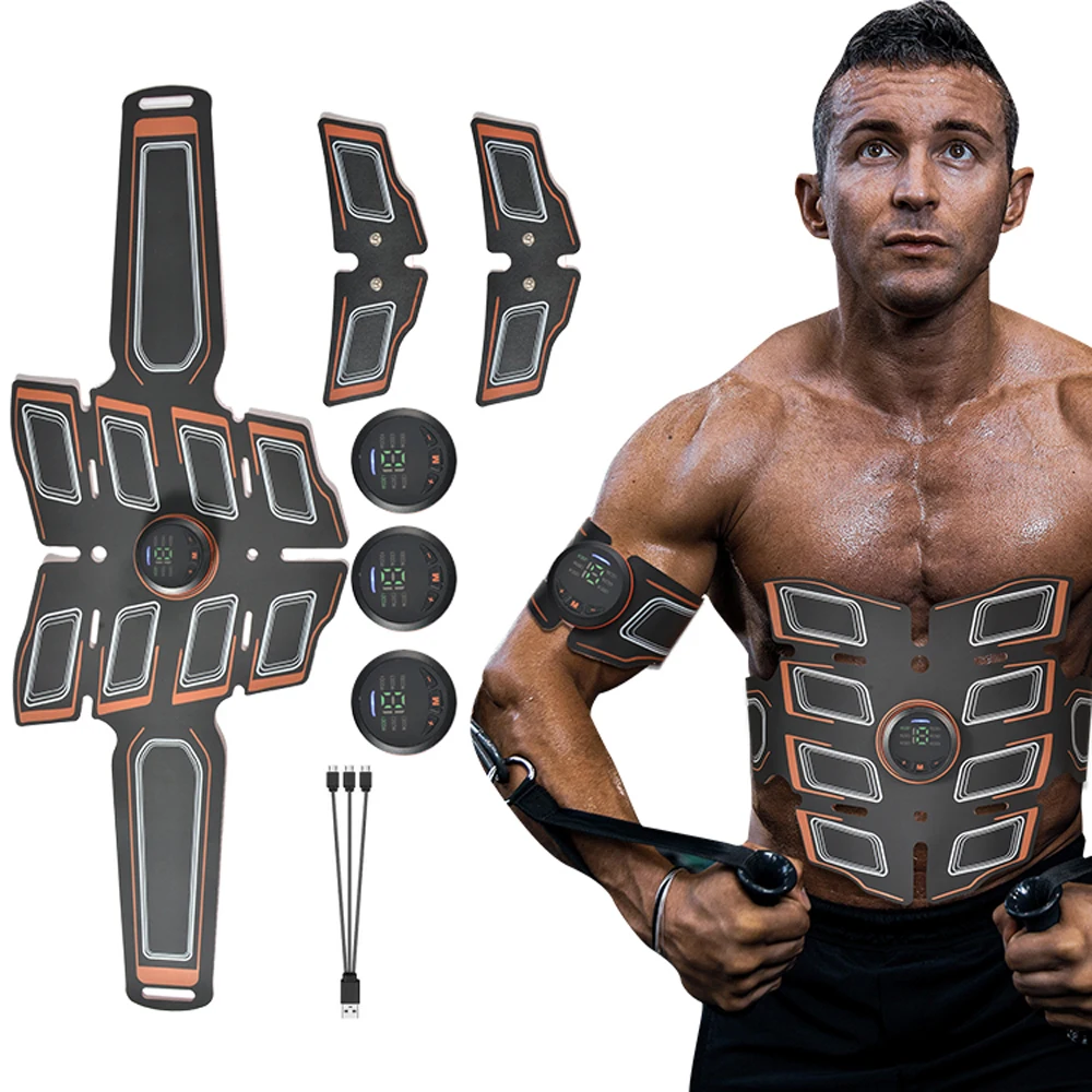 EMS Abdominal Muscle Stimulator Trainer USB Connect Abs Fitness Equipment Training Gear Muscles Electrostimulator Toner Massage
EMS Abdominal Muscle Stimulator Trainer USB Connect Abs Fitness Equipment Training Gear Muscles Electrostimulator Toner Massage