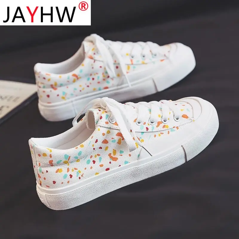 Кроссовки JAYHW женские с низким верхом, Вулканизированная подошва, дышащие, холщовые, с принтом, повседневная обувь на плоской подошве, белые,...
Кроссовки JAYHW женские с низким верхом, Вулканизированная подошва, дышащие, холщовые, с принтом, повседневная обувь на плоской подошве, белые,...