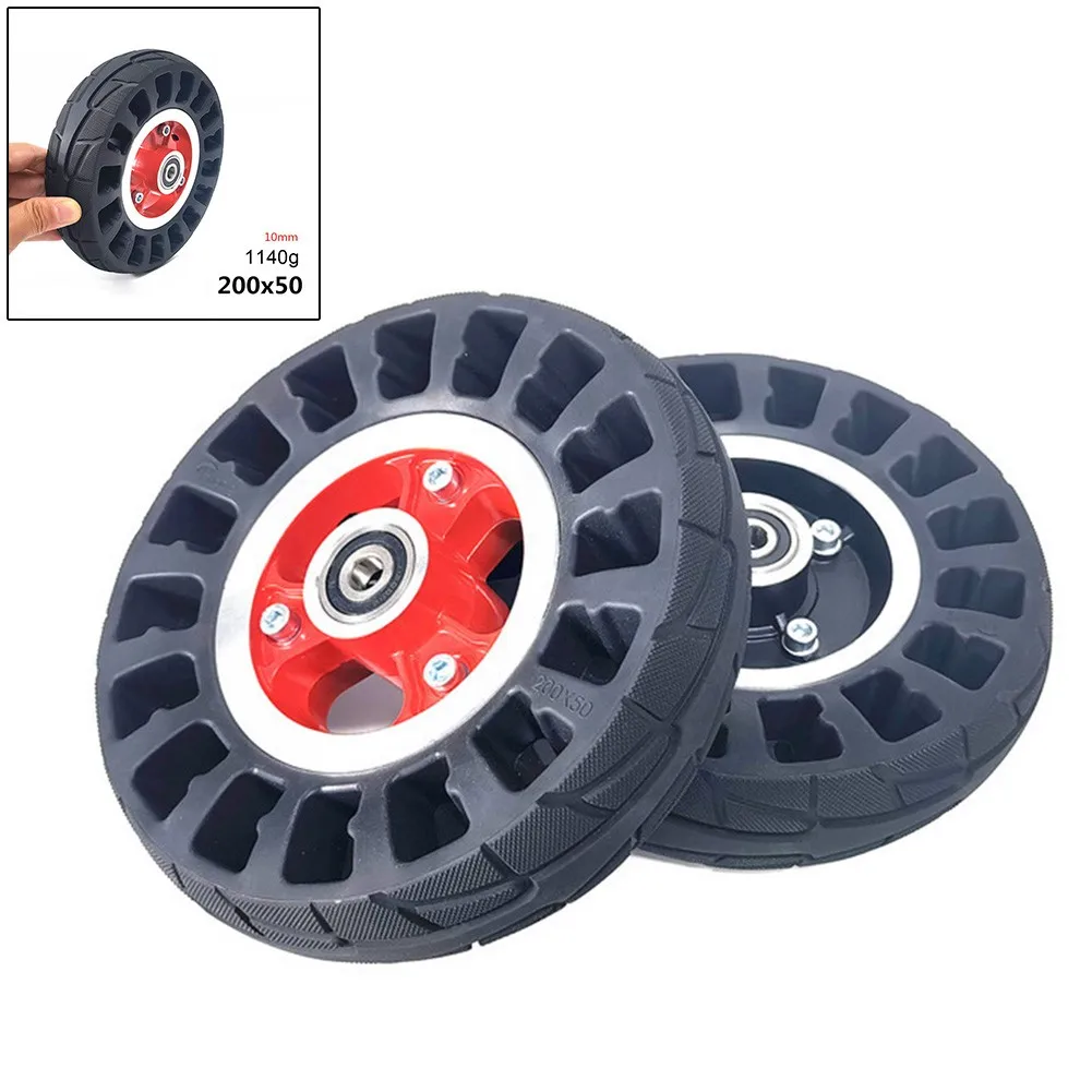 Rubber Solid Hole Tire 8In Electric Scooter Tubeless Tyre 200x50 Anti Explosion With Hub Non-Pneumatic Shock Absorber Tyre Wheel
Rubber Solid Hole Tire 8In Electric Scooter Tubeless Tyre 200x50 Anti Explosion With Hub Non-Pneumatic Shock Absorber Tyre Wheel