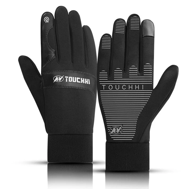 New Leather Winter Gloves for Men and Women Outdoor Waterproof Velvet Thickened Warmth Mittens Cycling Non-slip Windproof Gloves
New Leather Winter Gloves for Men and Women Outdoor Waterproof Velvet Thickened Warmth Mittens Cycling Non-slip Windproof Gloves