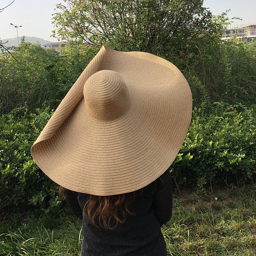 2Pcs 25CM Wide Brim Oversized Beach Hats For Women Large Straw Hat UV Protection Foldable Sun Shade Hat Wholesale Dropshipping
2Pcs 25CM Wide Brim Oversized Beach Hats For Women Large Straw Hat UV Protection Foldable Sun Shade Hat Wholesale Dropshipping