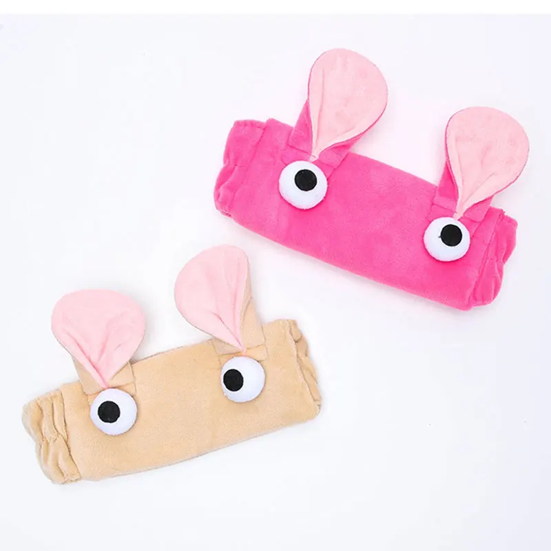 Plush Headband for Women Girls Cartoon Rabbit Ears Big Eyes Makeup Face Washing Headwrap Solid Color Elastic Hair Bands New
Plush Headband for Women Girls Cartoon Rabbit Ears Big Eyes Makeup Face Washing Headwrap Solid Color Elastic Hair Bands New