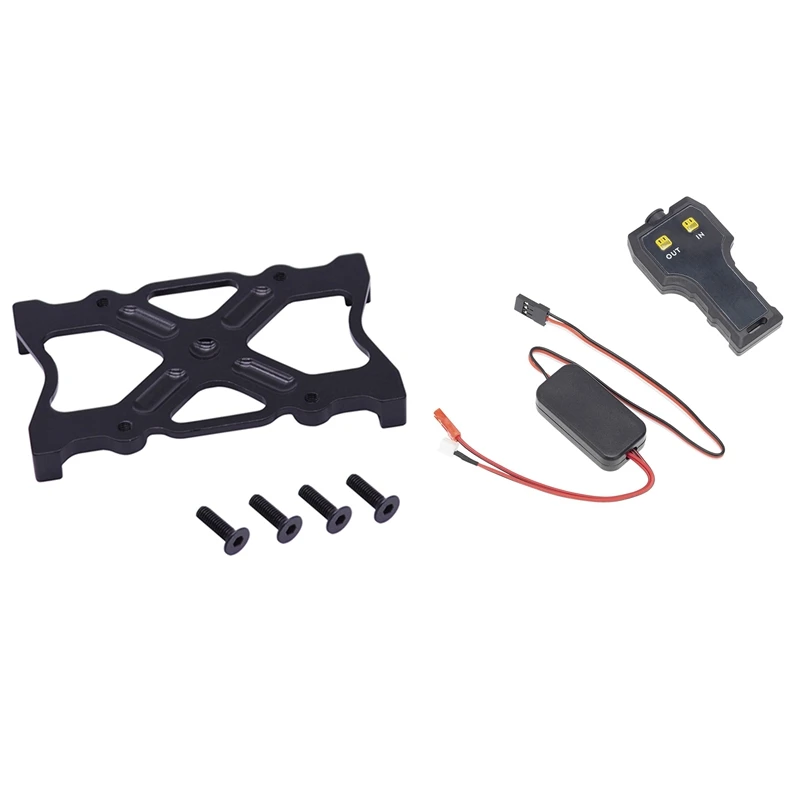 Металлический крепежный кронштейн для аккумулятора и 3-канальный ресивер для беспроводного дистанционного управления для Axial SCX10
Металлический крепежный кронштейн для аккумулятора и 3-канальный ресивер для беспроводного дистанционного управления для Axial SCX10