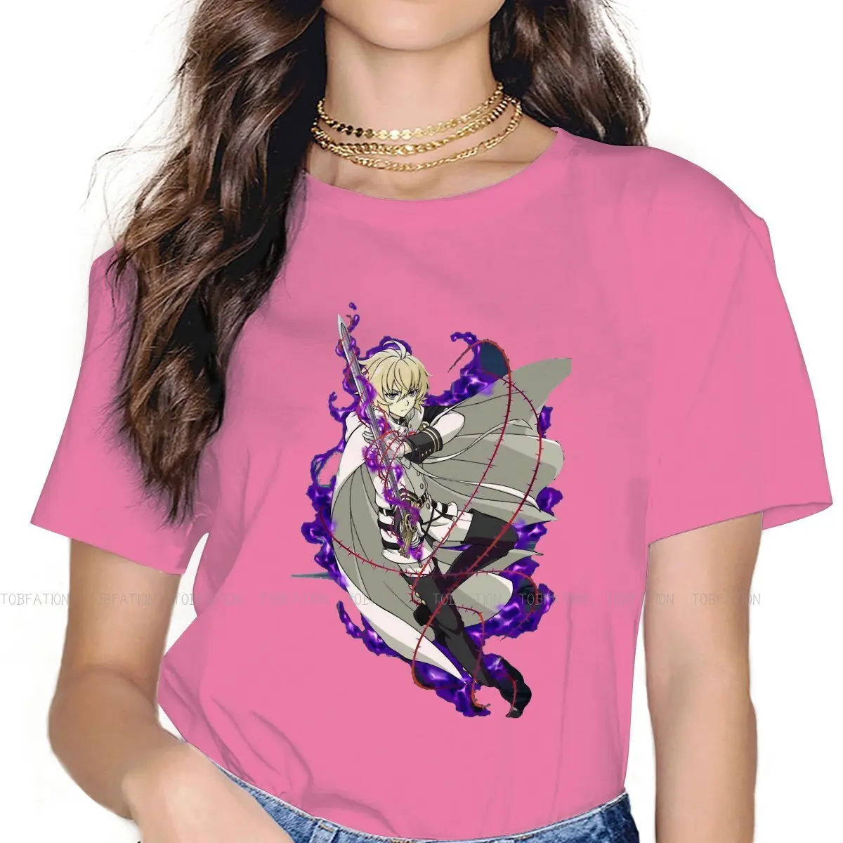 Seraph of the End Vampire Reign TShirt for Woman Girl Hyakuya Mikaela Handsome Humor Tee T Shirt High Quality Trendy Fluffy
Seraph of the End Vampire Reign TShirt for Woman Girl Hyakuya Mikaela Handsome Humor Tee T Shirt High Quality Trendy Fluffy