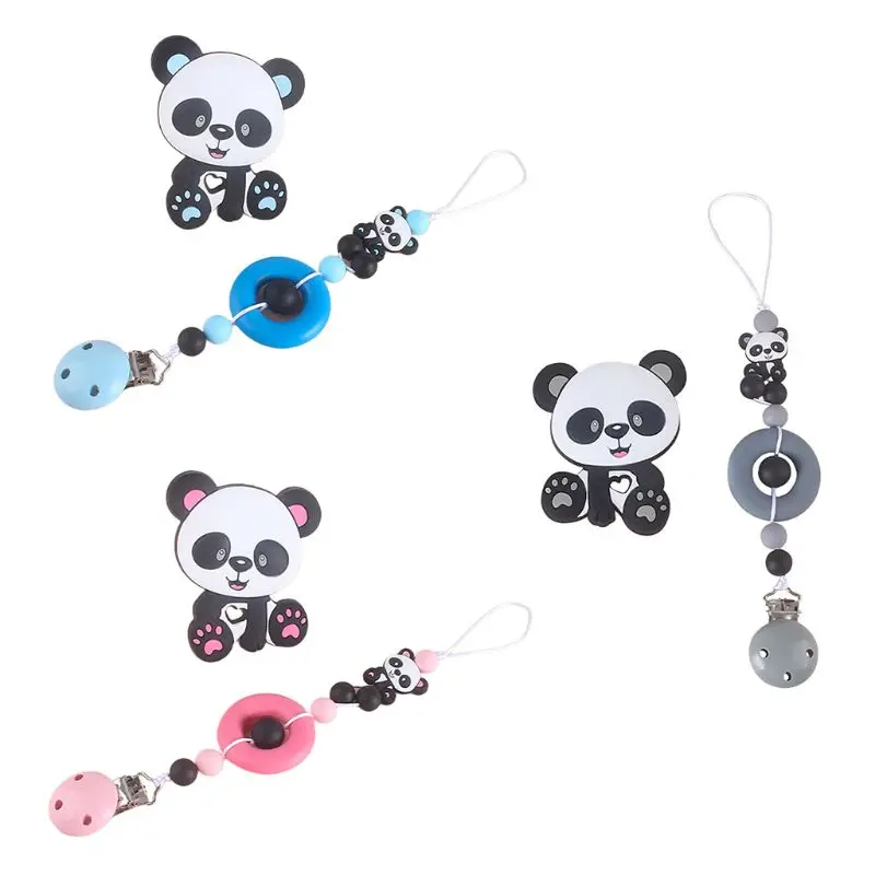 2Pcs Baby Pacifier Chain Cartoon Bear Teether Set Nipple Clip Holder Infant Silicone Teething Soother Molar Toys
2Pcs Baby Pacifier Chain Cartoon Bear Teether Set Nipple Clip Holder Infant Silicone Teething Soother Molar Toys