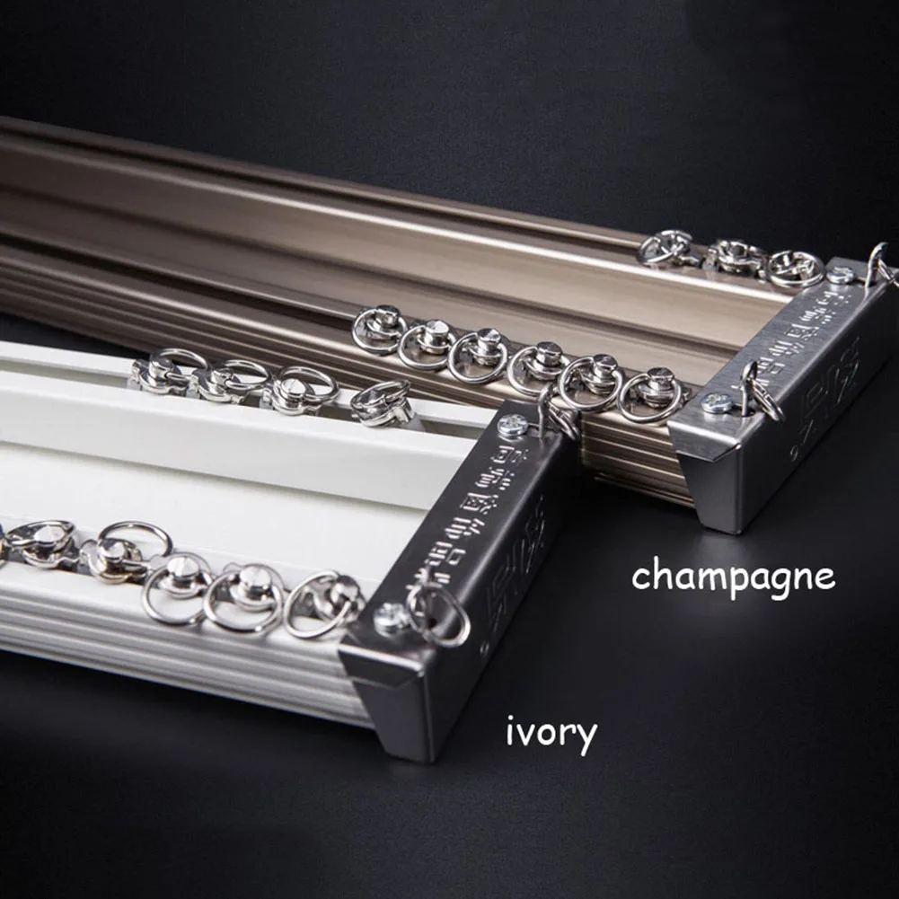 High Load-Bearing Curtain Track Ivory White Champagne Mute Pulley Accessories Aluminum Alloy
High Load-Bearing Curtain Track Ivory White Champagne Mute Pulley Accessories Aluminum Alloy