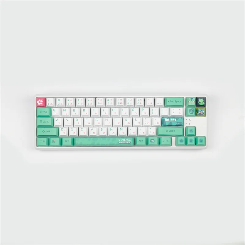 Клавиатура Механическая PBT Keycap с японской лягушкой и вишневым профилем 6.25U для GH60