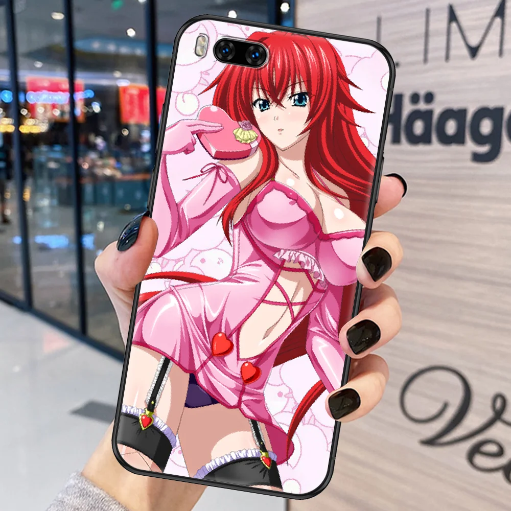 Чехол Rias Gremory DxD для телефона старшей школы Xiaomi Mi Note 8 9 10 11 9T 10T A3 Lite Pro Ультрачерный