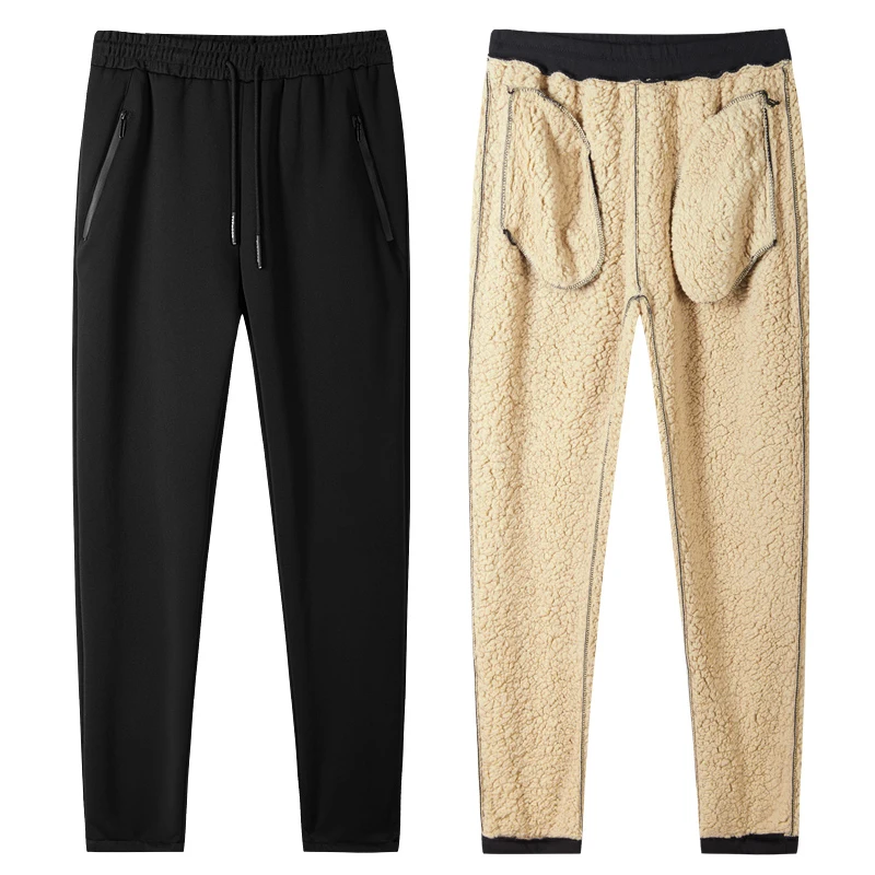 Big Size Winter Thick Fleece Pants Mens Joggers High Waist Sweatpants Men Solid Pants Velvet Men Jogger Casual Pants
Big Size Winter Thick Fleece Pants Mens Joggers High Waist Sweatpants Men Solid Pants Velvet Men Jogger Casual Pants
