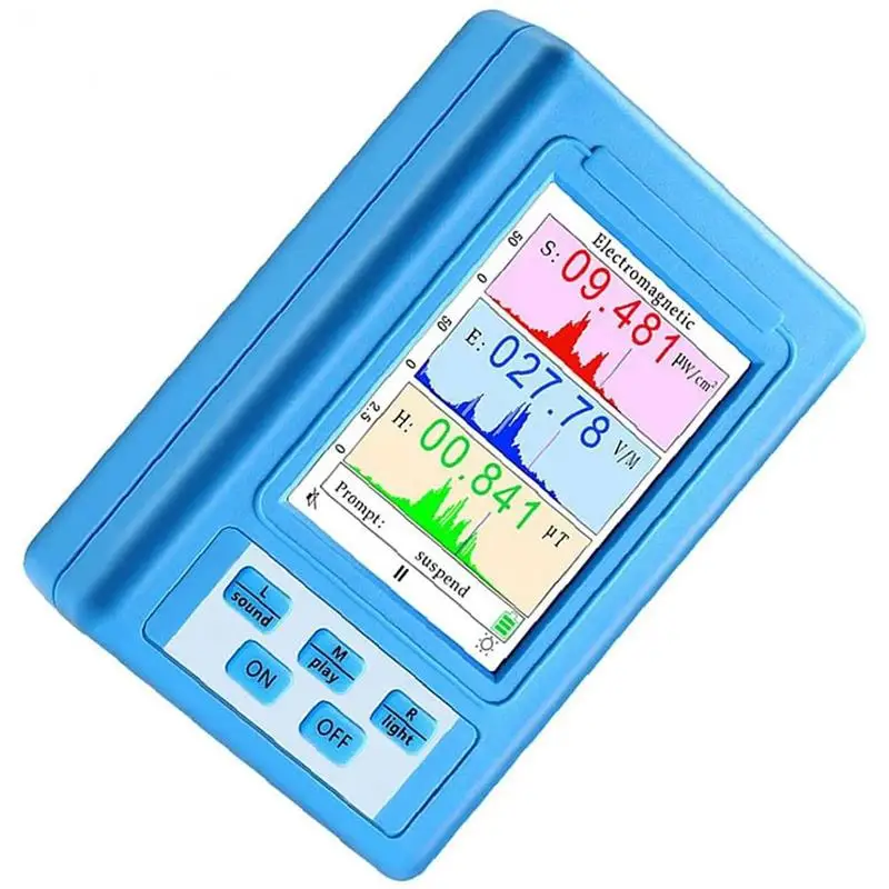 Electromagnetic Radiation Detector BR-9A Large Screen Handheld Digital EMF Meter for TV Computer Printer Microwave Oven
Electromagnetic Radiation Detector BR-9A Large Screen Handheld Digital EMF Meter for TV Computer Printer Microwave Oven