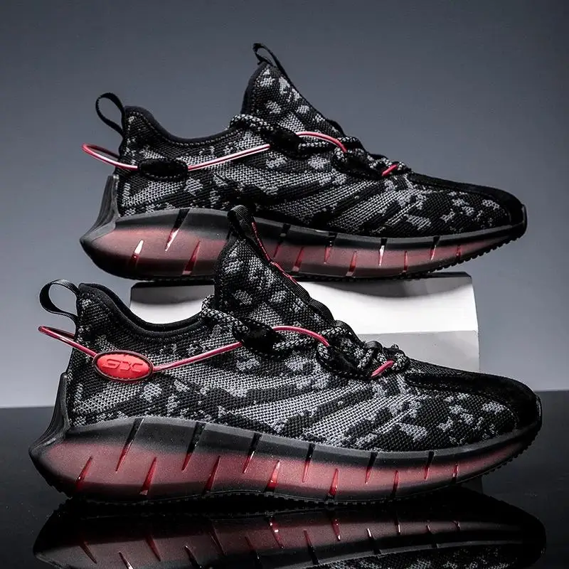 Men's Casual Shoes Pop Fashion Breathable Mesh Lace-Up Sneaker For Men Comfortable Outdoor Light Footwears Male Non-Slip Loafers
Men's Casual Shoes Pop Fashion Breathable Mesh Lace-Up Sneaker For Men Comfortable Outdoor Light Footwears Male Non-Slip Loafers