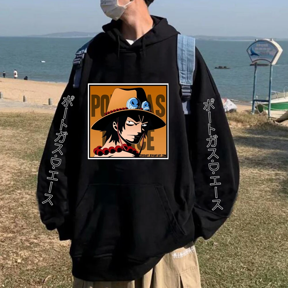 Japanese Anime One Piece Hoodie Men Casual Printed Ace Sweatshirt Long Sleeves Pullover Harajuku Streetwear Hoodie Tops
Japanese Anime One Piece Hoodie Men Casual Printed Ace Sweatshirt Long Sleeves Pullover Harajuku Streetwear Hoodie Tops