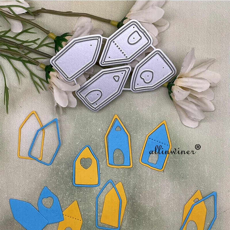 4Pcs House decoration Metal Cutting Dies Stencils Die Cut for DIY Scrapbooking Album Paper Card Embossing
4Pcs House decoration Metal Cutting Dies Stencils Die Cut for DIY Scrapbooking Album Paper Card Embossing