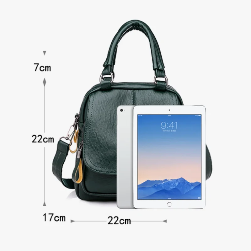 Travel Backpack Women Large Capacity Leather Backpack 2021 New Fashion Vintage Casual Luxury Handbags School Bags for Girls
Travel Backpack Women Large Capacity Leather Backpack 2021 New Fashion Vintage Casual Luxury Handbags School Bags for Girls