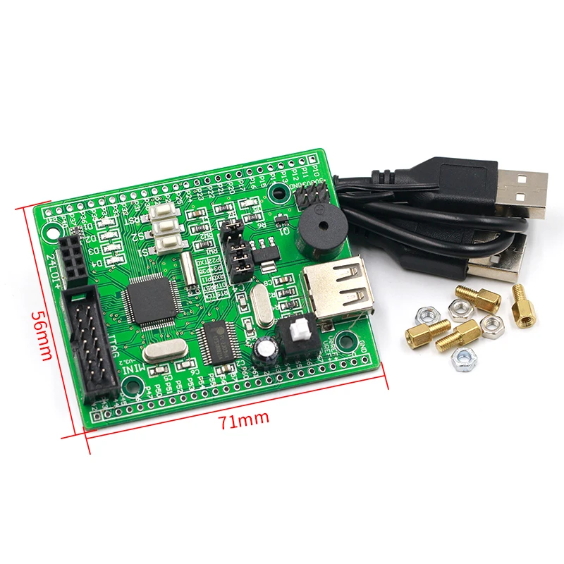 MSP430F149 однокристальная минимальная системная плата основная макетная USB BSL